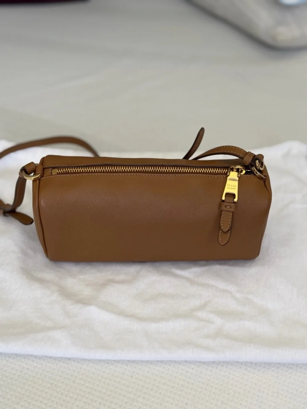 Prada Caramel Leather Bag - Picture 2 of 9